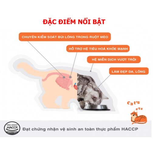 Thức ăn hạt Cateye 1kg cho mèo - Hình ảnh 3