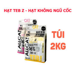 Hạt Teb Z không độn ngũ cốc - hạt mix gà sấy cho mèo mọi tuổi