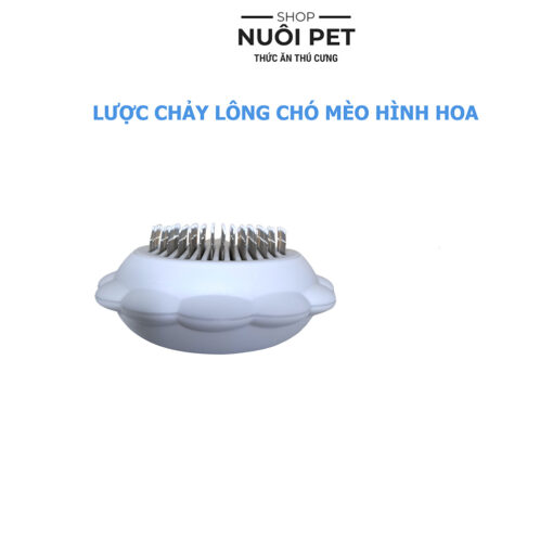 Lược chảy lông chó mèo có nút bấm - Hình ảnh 8