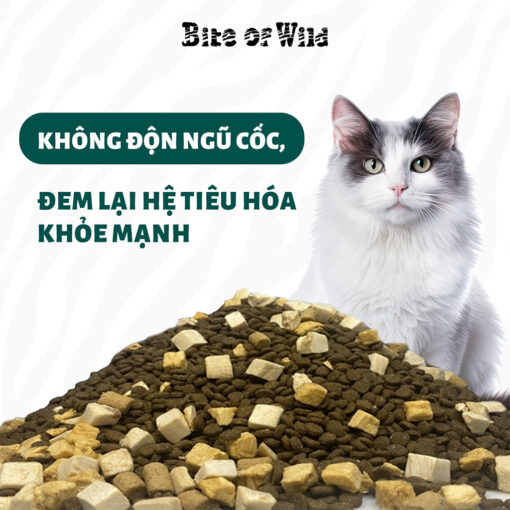 Hạt Cho Mèo Bite of Wild Không Ngũ Cốc Mix Topping - Hình ảnh 6