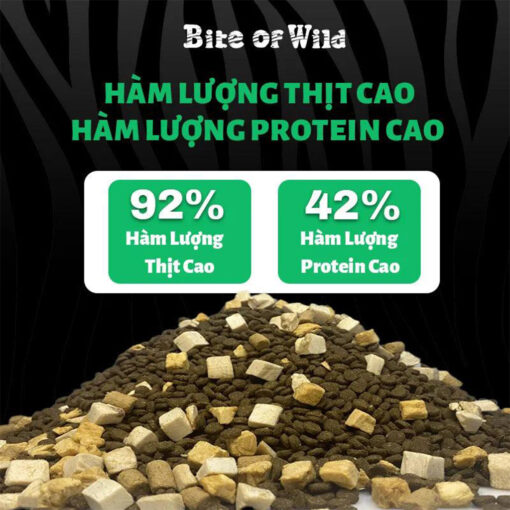 Hạt Cho Mèo Bite of Wild Không Ngũ Cốc Mix Topping - Hình ảnh 5