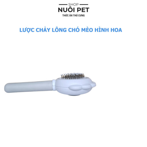 Lược chảy lông chó mèo có nút bấm - Hình ảnh 7