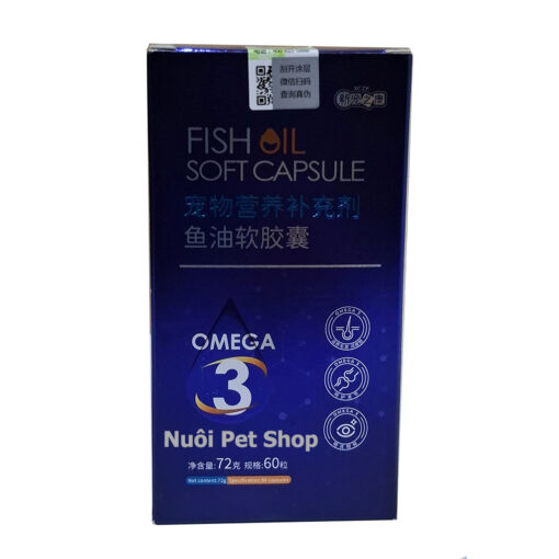 Dầu cá bổ sung Omega-3 Fish Oil KAMT cho chó mèo - Hình ảnh 3