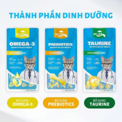 Súp thưởng cho mèo Mr.Vet gói 60g(4x15g)