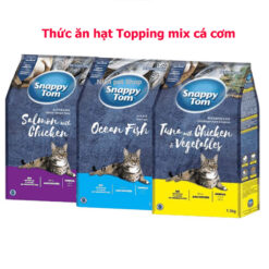 Hạt Cho Mèo Snappy Tom Mix Cá Sấy