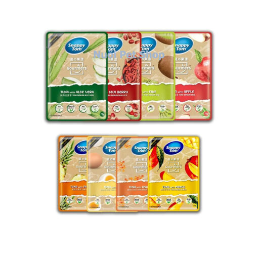 Pate Mèo Snappy Tom Cá Ngừ Mix Trái Cây 70g