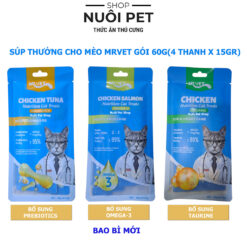 Súp thưởng cho mèo Mr.Vet gói 60g(4x15g)