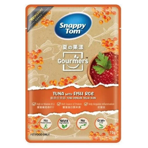Pate Mèo Snappy Tom Cá Ngừ Mix Trái Cây 70g - Hình ảnh 5
