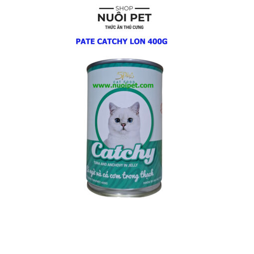 Pate Mèo Catchy Nhiều Vị Lon 400g