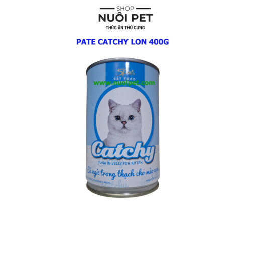 Pate Mèo Catchy Nhiều Vị Lon 400g