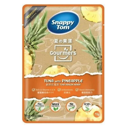 Pate Mèo Snappy Tom Cá Ngừ Mix Trái Cây 70g - Hình ảnh 10