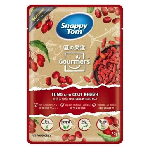 Pate Mèo Snappy Tom Cá Ngừ Mix Trái Cây 70g - Hình ảnh 8