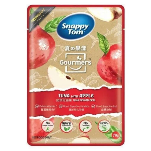 Pate Mèo Snappy Tom Cá Ngừ Mix Trái Cây 70g - Hình ảnh 6