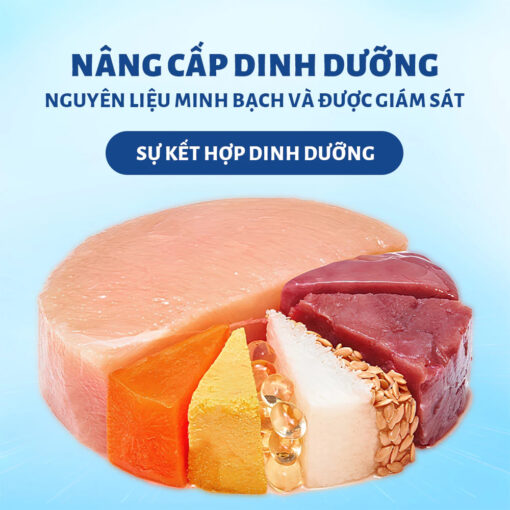 Thức Ăn Hạt MRVET T3 Cho Mèo gói 1kg - Hình ảnh 3