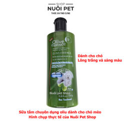 Sữa tắm Olive Essence 450ml Cho chó mèo từ thiên nhiên