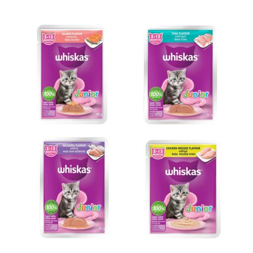 Pate Whiskas 80g cho mèo con