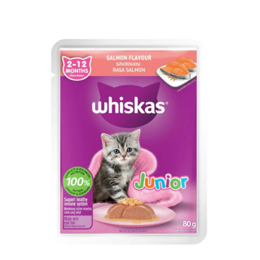 Pate Whiskas 80g cho mèo con - Hình ảnh 5