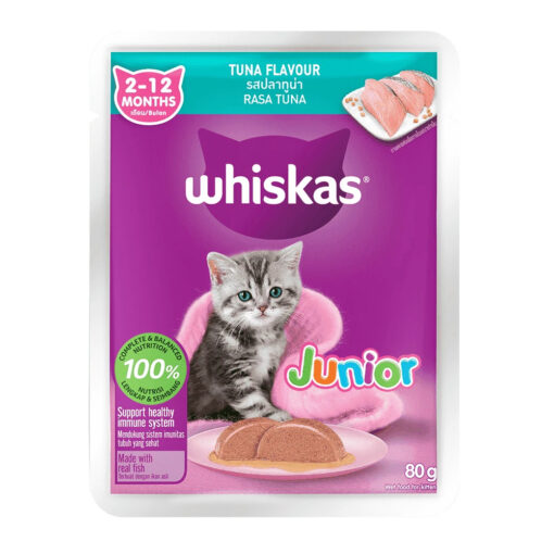 Pate Whiskas 80g cho mèo con - Hình ảnh 4