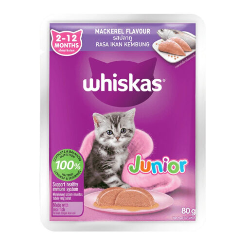 Pate Whiskas 80g cho mèo con - Hình ảnh 3