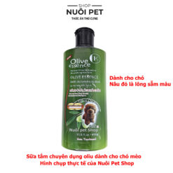 Sữa tắm Olive Essence 450ml Cho chó mèo từ thiên nhiên