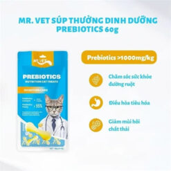 Súp thưởng cho mèo Mr.Vet gói 60g(4x15g)