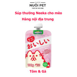 Súp Thưởng Nắp Vặn Neeka Cho Mèo 100g - Soup Thưởng Nắp Vặn Cho Mèo 100g