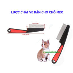 Lược Chải Ve Rận Cho Chó Mèo