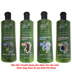 Sữa tắm Olive Essence 450ml Cho chó mèo từ thiên nhiên