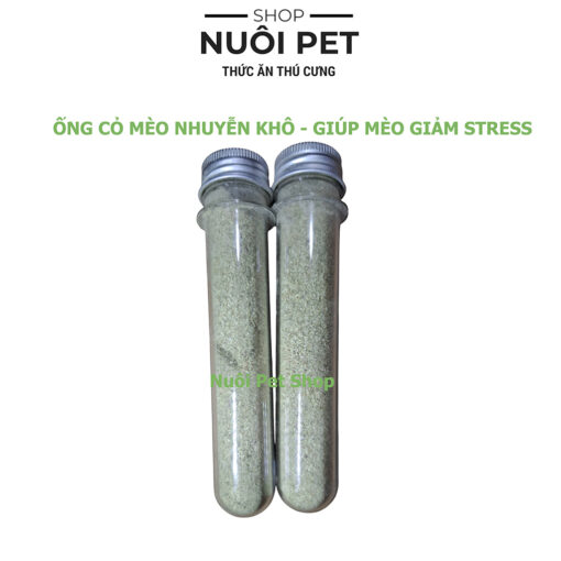 Cỏ mèo bạc hà khô Catnip giúp mèo giảm stress tiêu búi lông - Hình ảnh 4