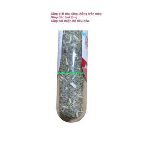 Cỏ bạc hà khô cho mèo Catnip Bioline ống 5g - Hình ảnh 2
