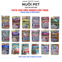 Pate Cho Mèo Nekko 70g Cao Cấp