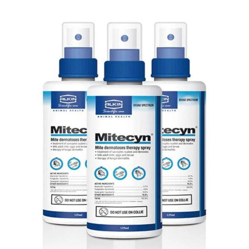 Alkin Mitecyn - Trị ghe nấm viêm da cho chó mèo 50ml - Ảnh 2