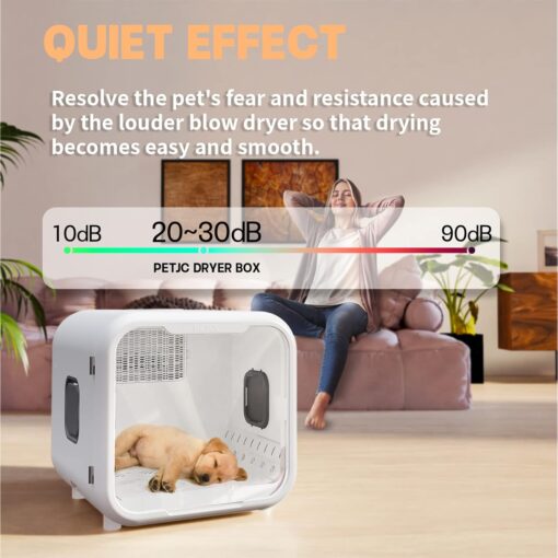 Máy sấy tự động JC cho chó mèo - Ảnh 6