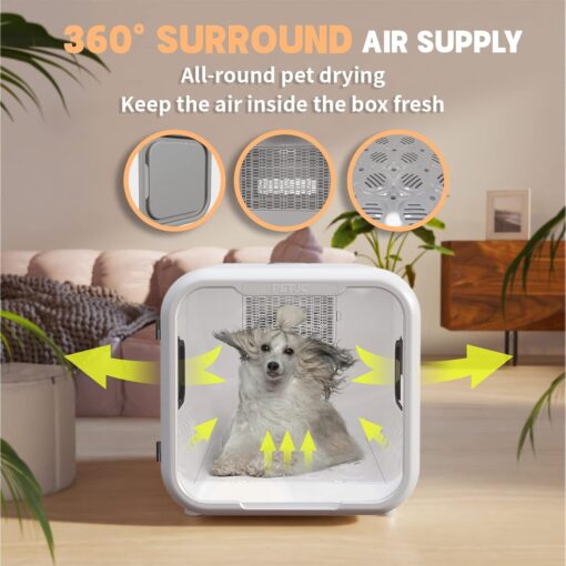 Máy sấy tự động JC cho chó mèo - Ảnh 5
