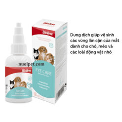 Dung dịch nhỏ vệ sinh mắt Eye Care Bioline 50ml
