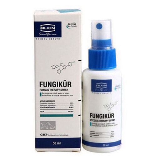 Chai xịt trị nấm Fungikur 50ml cho chó mèo