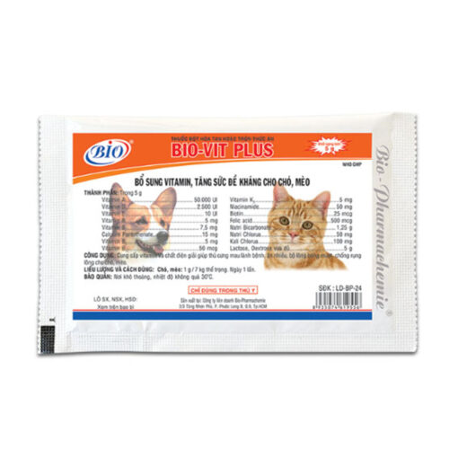 Thuốc bột hòa tan Bio-vit plus 5gr